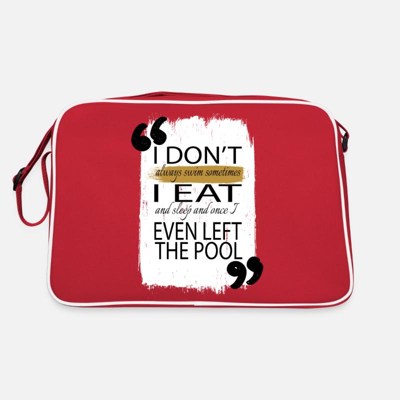 T-shirts de piscine Cool Bday Sac Retro