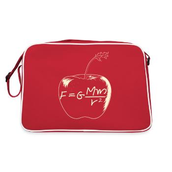 Pomme de Newton - Sac Retro - rouge/blanc - Dos