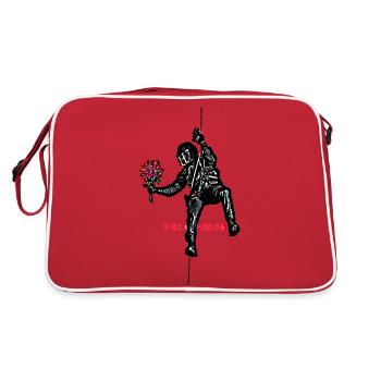 Polyamory - Retro Bag - red/white - Back