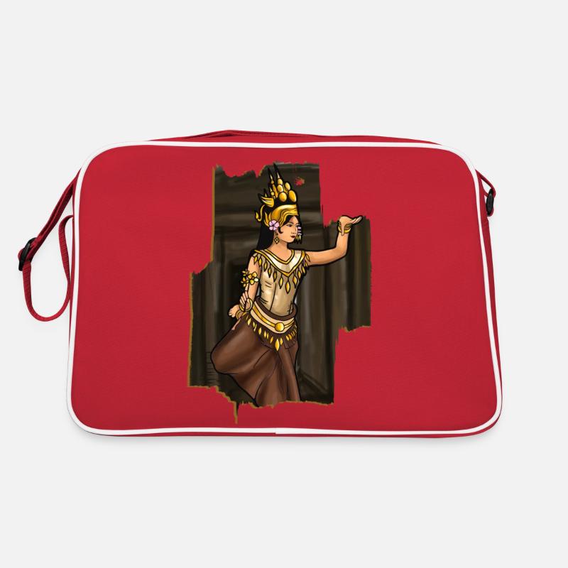 Cambodia Tradition Dance Khmer Apsara I Gift Retro Bag