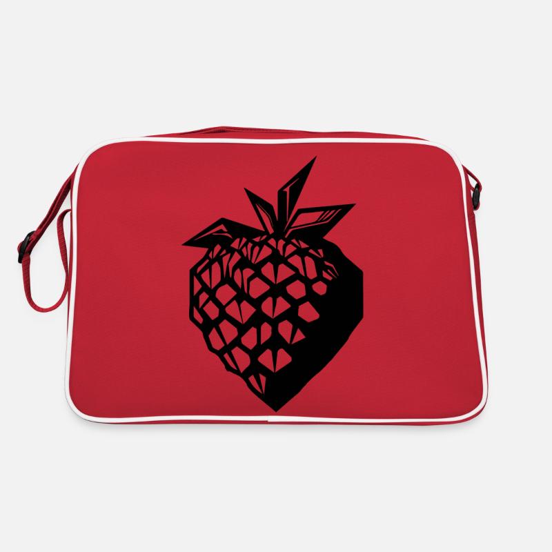 Strawberry Fruit Fruit Retro Bag