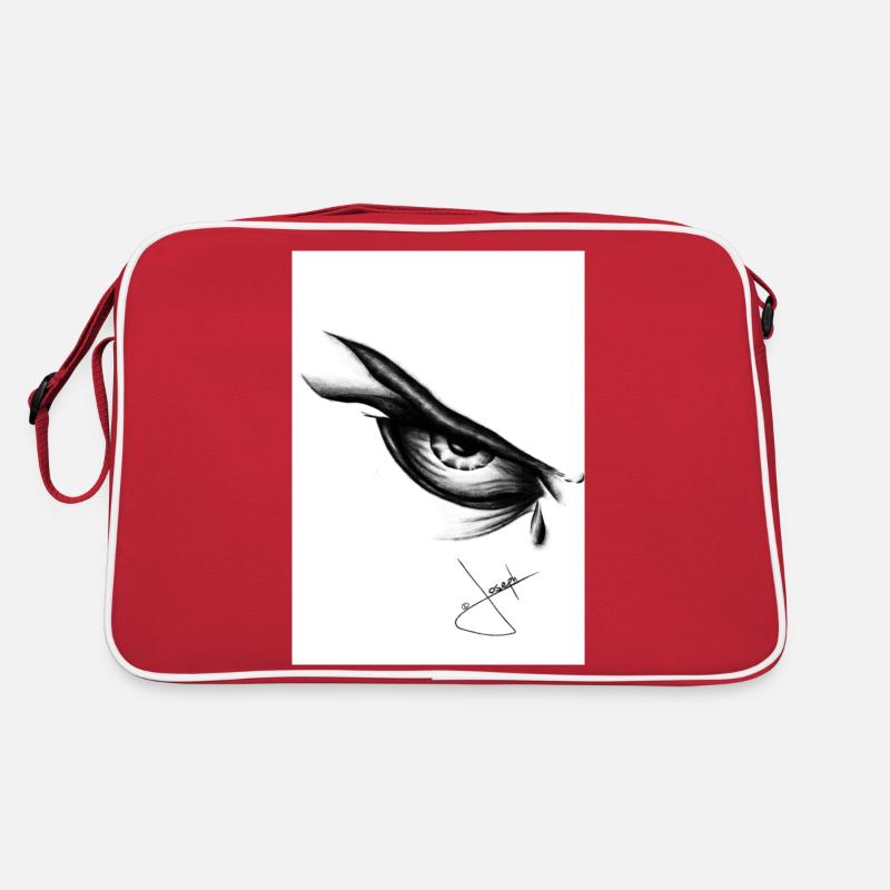 Augen Engel Retro Tasche