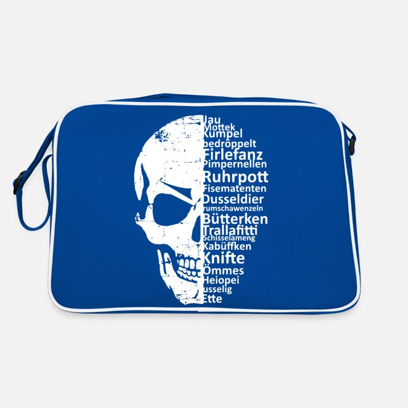 Ruhrpottskull Retro Tasche
