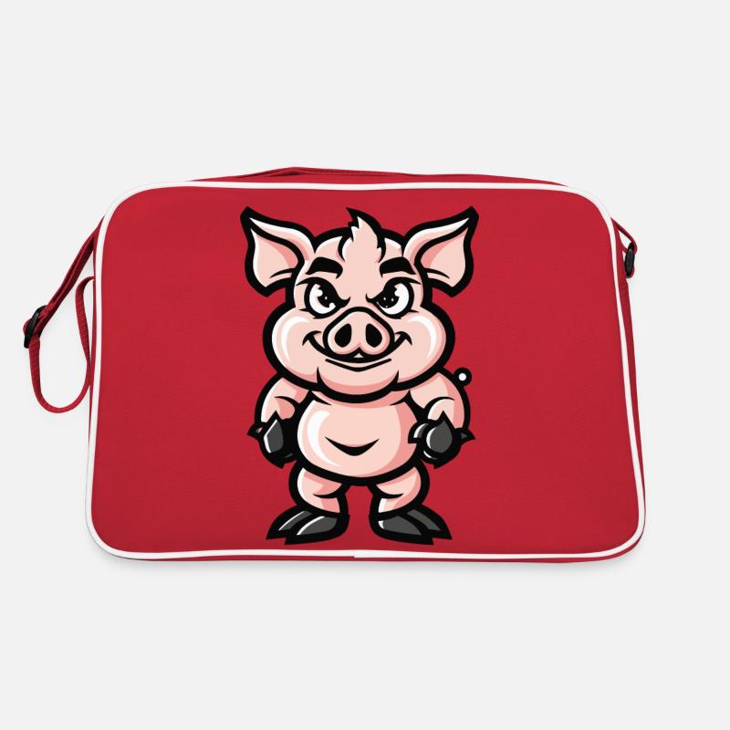 Pig Comic Retro Bag