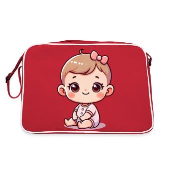 Bébé - Sac Retro - rouge/blanc - Dos