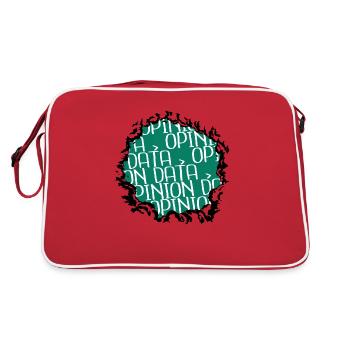 fullstack developer doctor present computer humour - Retro Bag - red/white - Back