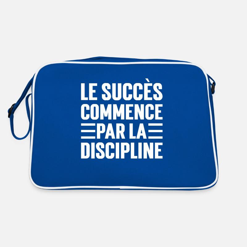 Le Succès Commence Par La Discipline Sac Retro