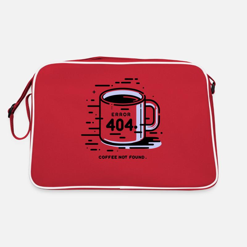 Erreur 404 Café introuvable Sac Retro