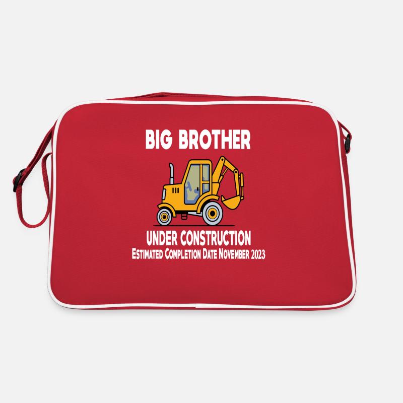 Big Brother Under Construction Vintage Retro Bag