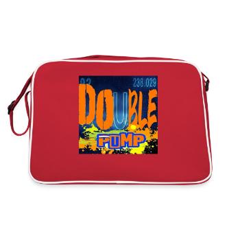 "DOUBLE PUMP" chemistry - Sac Retro - rouge/blanc - Dos