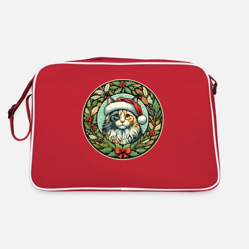 Diluer Calico Noël Sac Retro