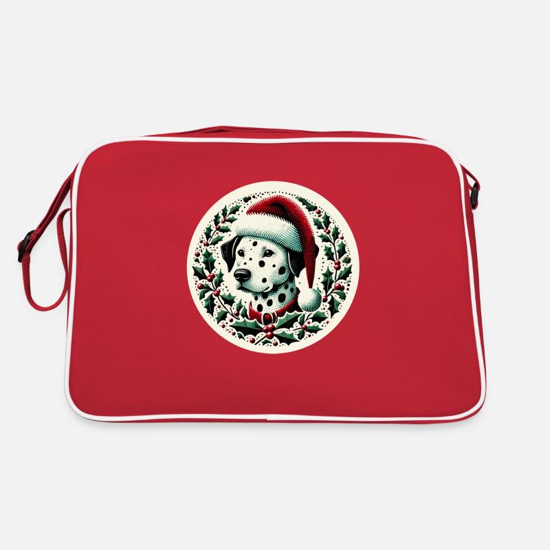Dalmatien de Noël Sac Retro