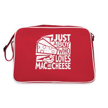 L’amour pur du fromage - Sac Retro - rouge/blanc - Dos