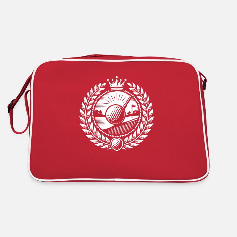 Golf Sport Logo Retro Tasche