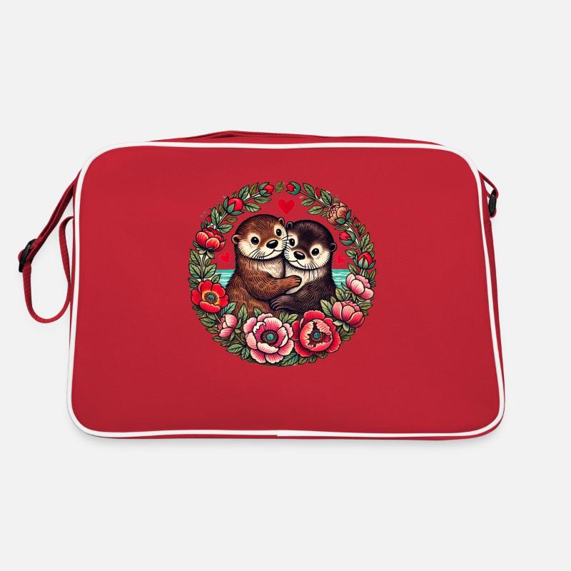 Otter Liebe Retro Tasche