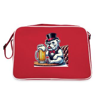 Mr. President – Best Beer Ever! - Retro Bag - red/white - Back