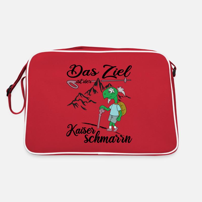 Bergwandern "Kaiserschmarrn" servus alpin Almhütte Retro Tasche