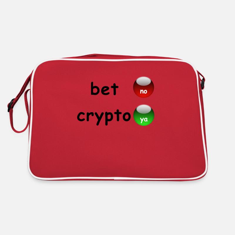Ja zu Crypto! Retro Tasche