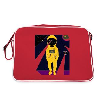 In Search of the Truth - Retro Bag - red/white - Back