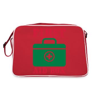 first aid box - Retro Bag - red/white - Back