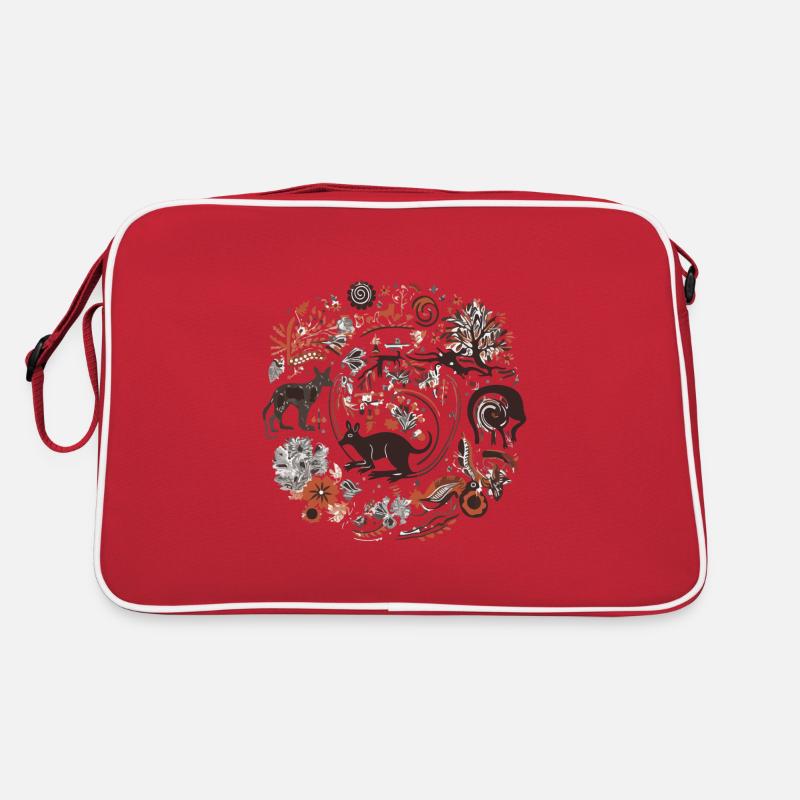 Folklore Australiens Retro Tasche