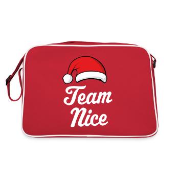 Team Nice - Retro Bag - red/white - Back