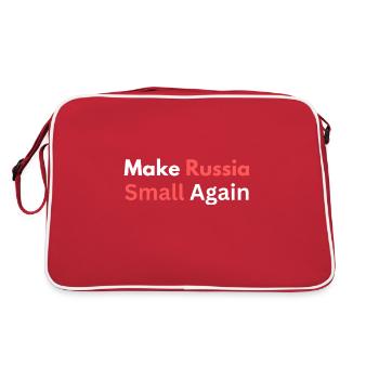 Make Russia Small Again - Sac Retro - rouge/blanc - Dos