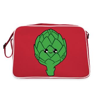 artichoke - Retro Bag - red/white - Back