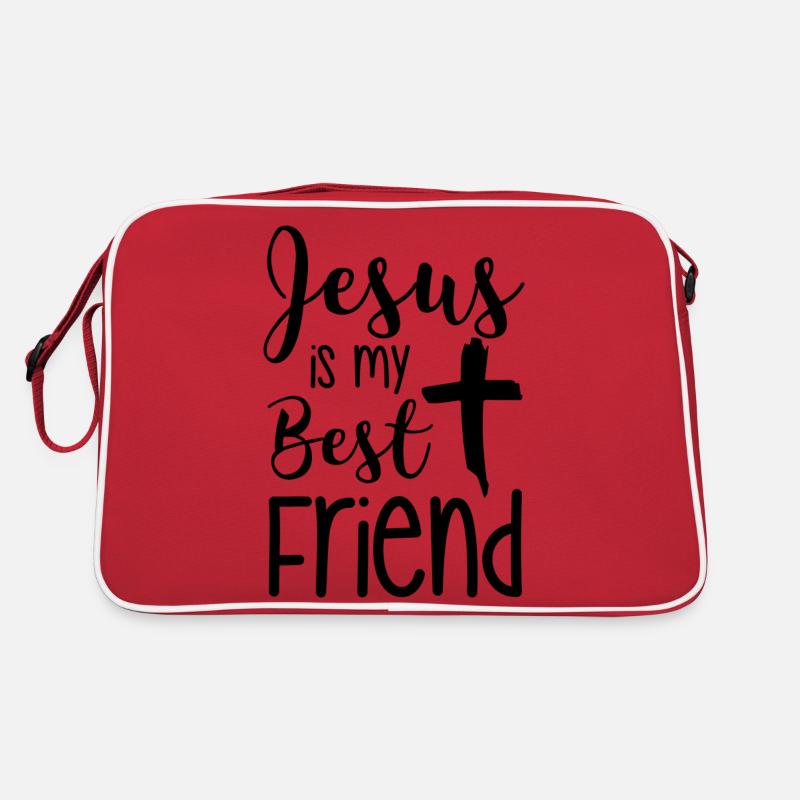 Jésus est mon meilleur ami Sac Retro