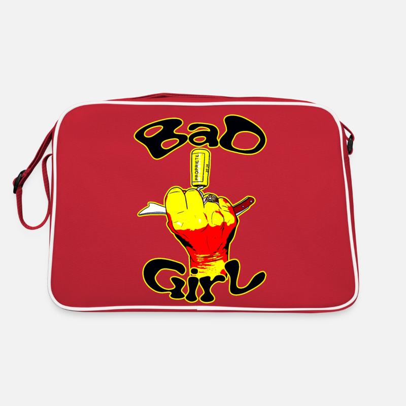 Das böse Mädchen Retro Tasche