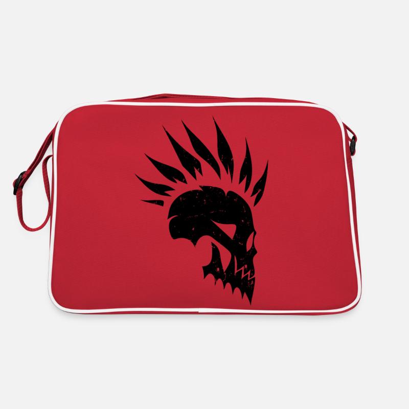 Crâne de Mowhawk Sac Retro
