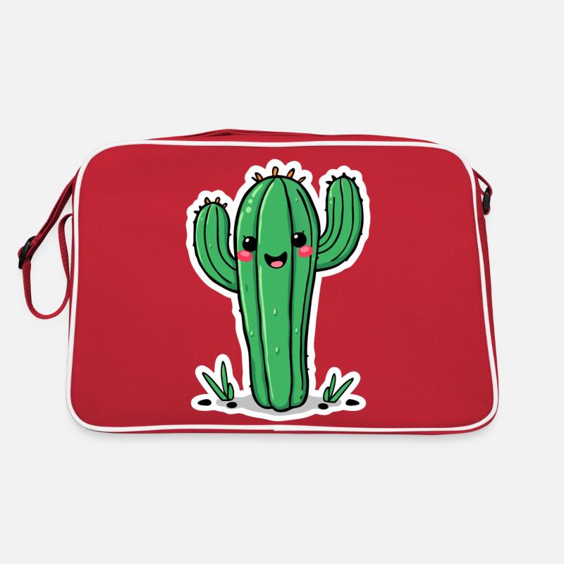 HAPPY CACTUS Retro Bag