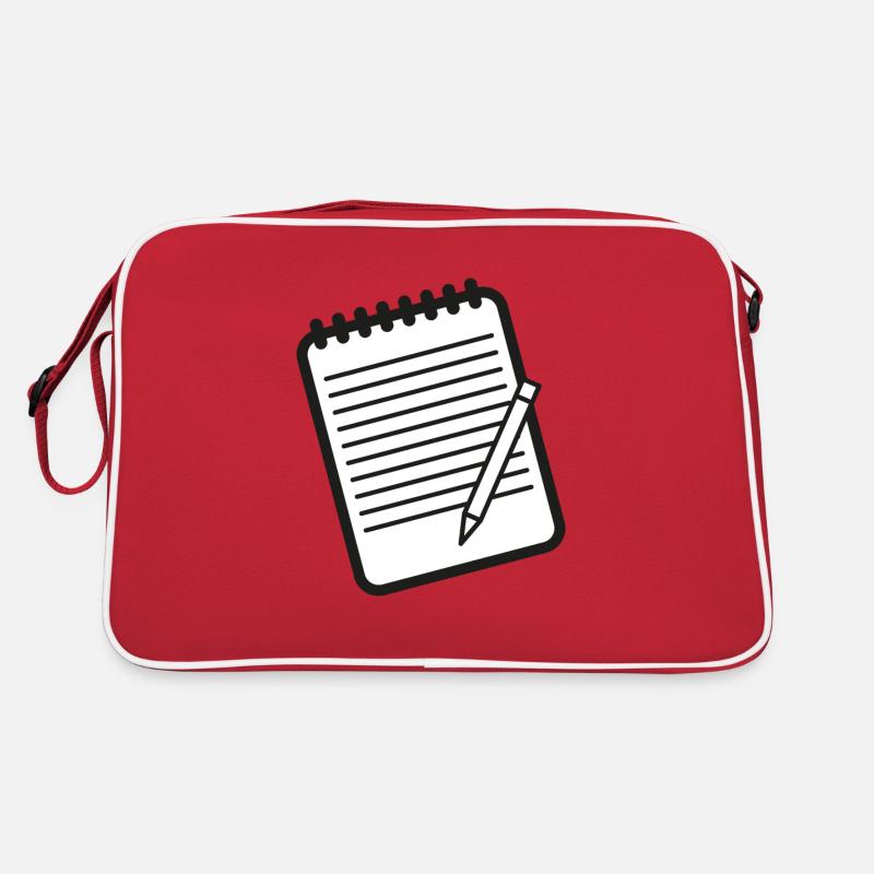 Checklist Notes Homework Retro Bag