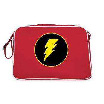 Eclair - Sac Retro - rouge/blanc - Dos