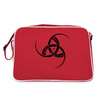 logo 3 nb uba100 - Sac Retro - rouge/blanc - Dos