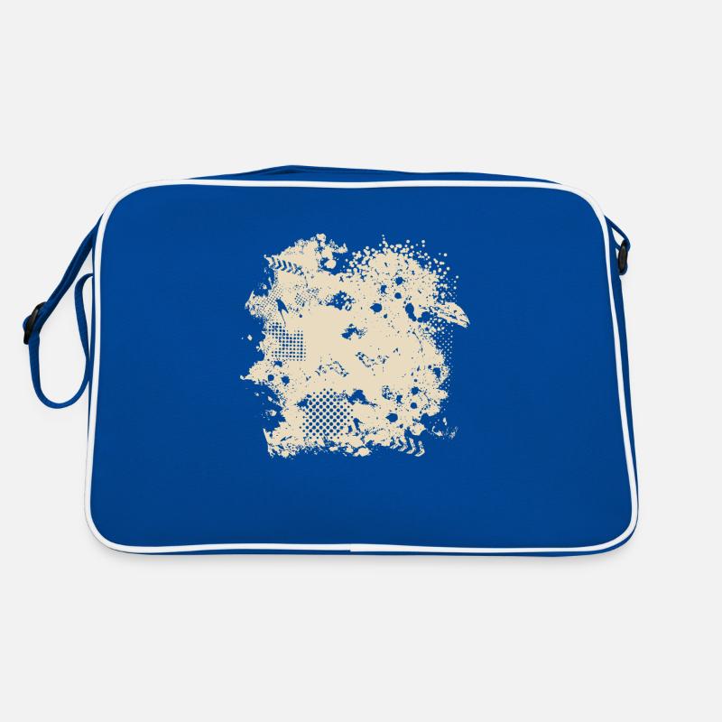 Vector background eu Retro Bag