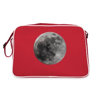 Lune - Sac Retro - rouge/blanc - Dos