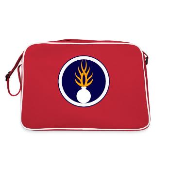 insigne gendarmerie - Sac Retro - rouge/blanc - Dos