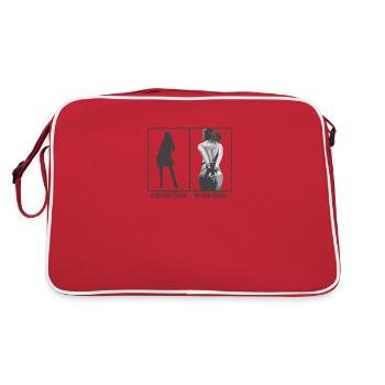 bdsm girlfriend - Retro Bag - red/white - Back