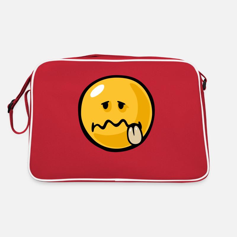 Smiley ill Retro Tasche
