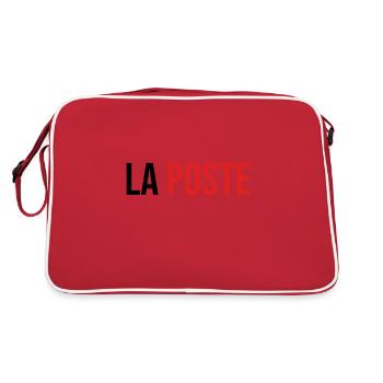 La poste postier livreur livraison - Sac Retro - rouge/blanc - Dos