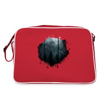 Dark forest - Retro Bag - red/white - Back