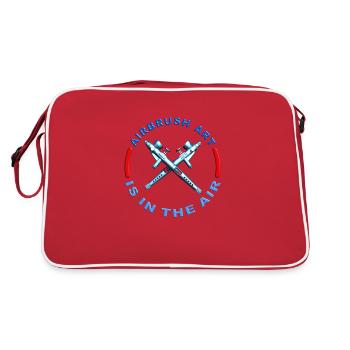 Airbrush art is in the air - Retro Bag - red/white - Back