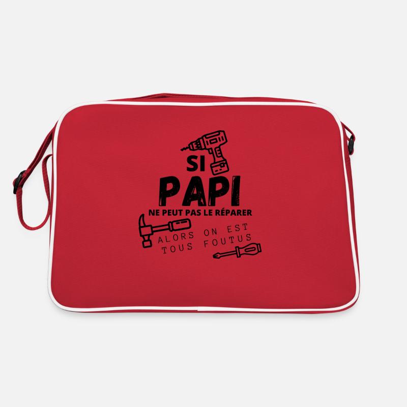 If papi can't fix it nobody can Retro Bag