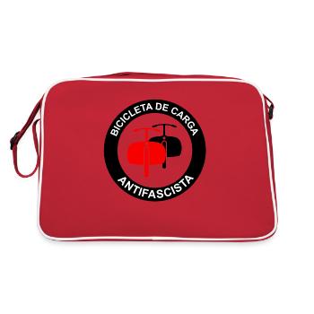 Bicicleta de Carga Antifascista - Sac Retro - rouge/blanc - Dos