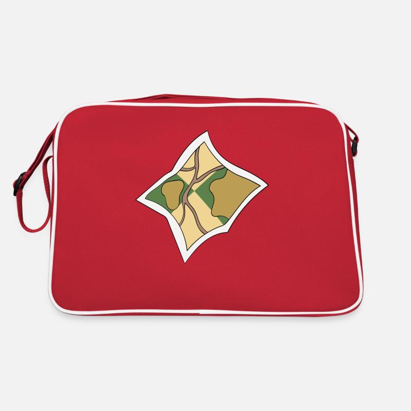 map Retro Bag