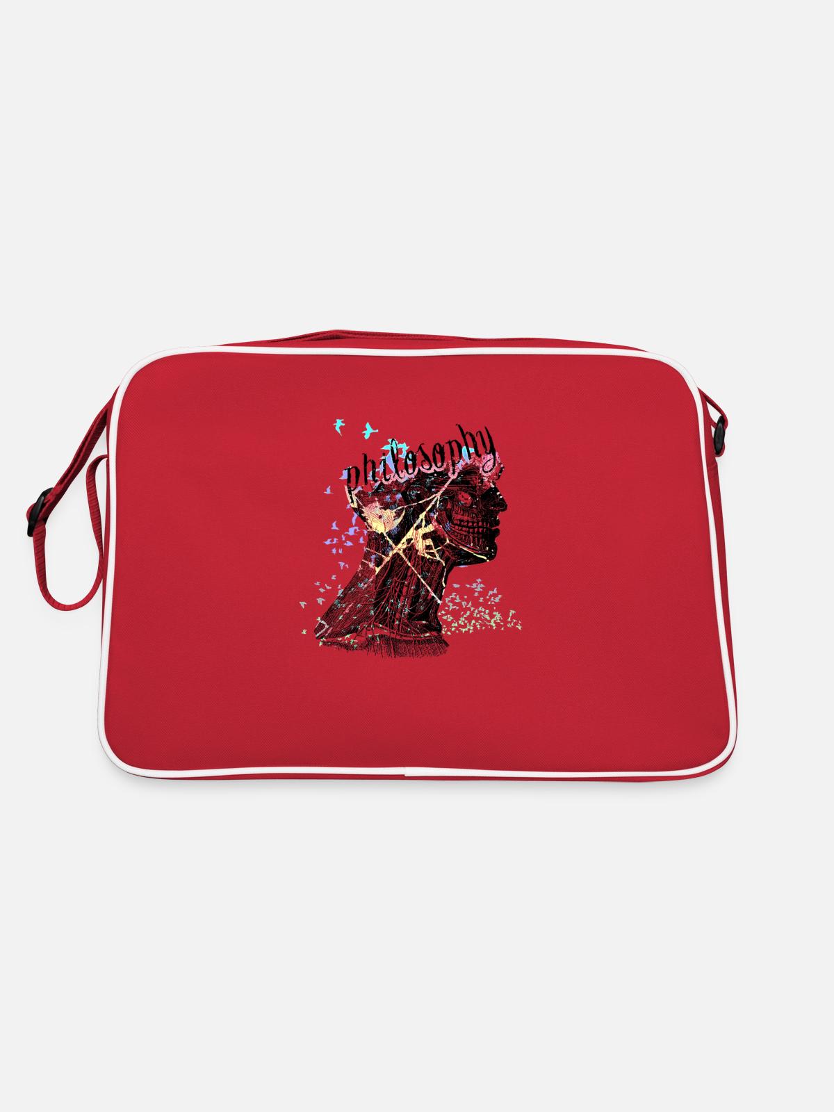Philosophy - Retro Bag - red/white - Back