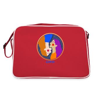 Gemini - Retro Bag - red/white - Back