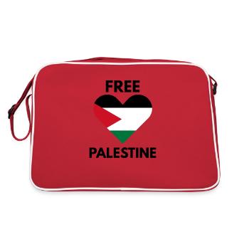 Libérer la Palestine - Sac Retro - rouge/blanc - Dos