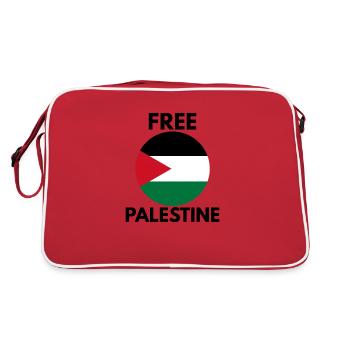 Libérer la Palestine - Sac Retro - rouge/blanc - Dos